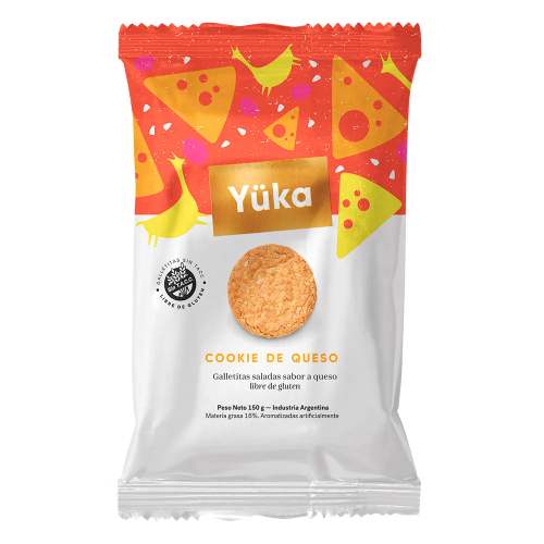 Yuka Cookie  Queso x 150grs
