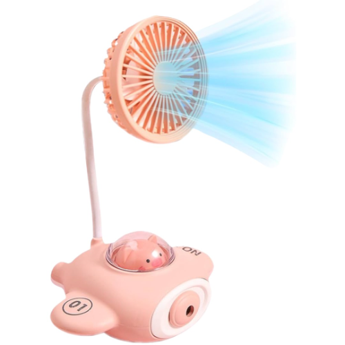 Mini Ventilador Nave Portatil Para Escritorio  Saca Punta