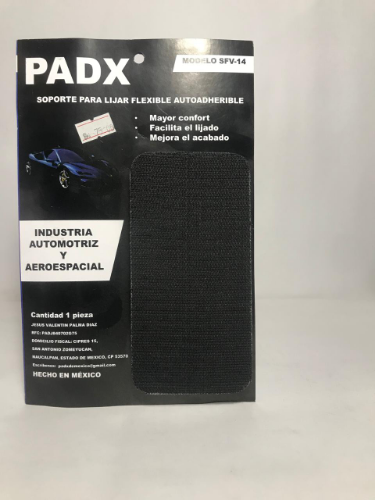 Soporte para lijar flexible autoadherible