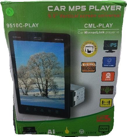 63PANTALLA CAR MP5 PLAYER CML-PLAY 9,5" MIRROR LINK TIPO TABLETA