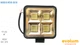 (M) 741FARO DE LED CUADRADO EVO-5039 4" 192W 12V-24V