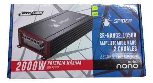 208AMPLIFICADOR SPIDER SR-NANO2.1050D 2000W
