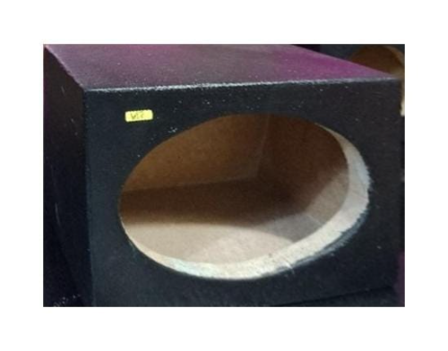 167CAJON PARA BOCINAS 6X9" CON BODY (PINTURA NEGRA)