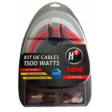 824KIT DE CABLE HF AUDIO CALIBRE 4 HF-KIT1500 1,500W