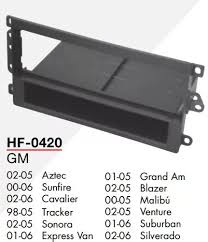 124FRENTE HF-0420 Chevrolet Cavalier Pontiac Aztec 98-06