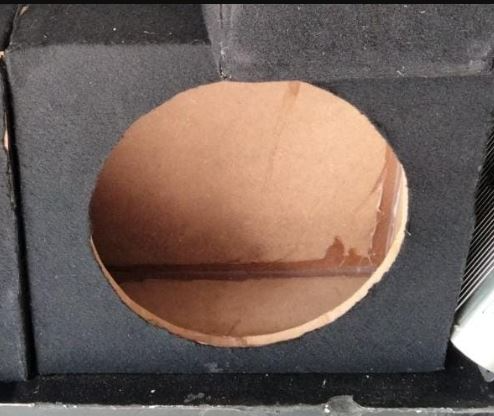 (M) 846CAJON PARA BOCINA DE 12" NEGRO