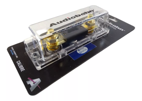 657PORTA FUSIBLE CALIBRE 8 DISTRIBUIDOR DE PIODER AUDIOBAHN AFH-ANL8G 80 AMPARES