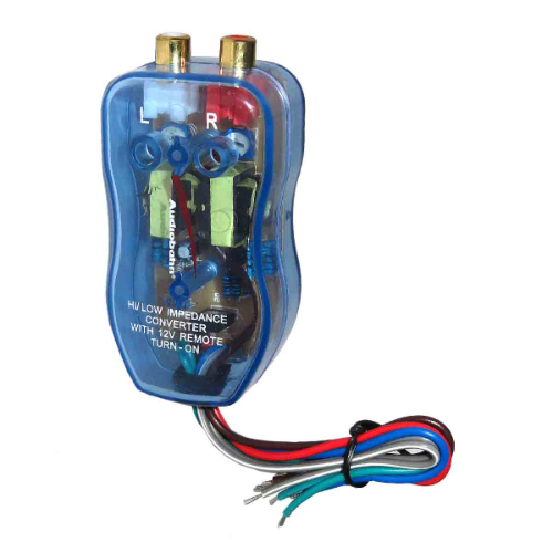 218HI-LOW AUDIOBAHN ACHL600R CONVERTIDOR DE USO CON REMOTO 12V