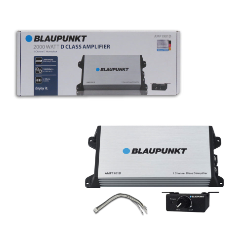 797AMPLIFICADOR BLAUPUNKT AMP1901D 2000W 1 CANAL CLASE D