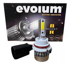 368FOCO LED FAROS KIT AUTOMOTRIZ ROCKET 9004 EVOLUM 36W 8,500Lm