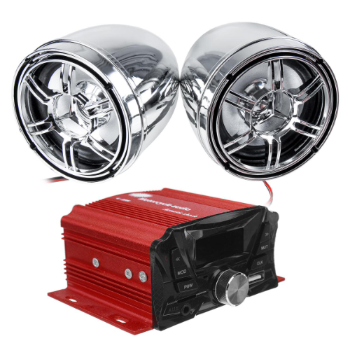 765MP3 PARA MOTO MOTORCYCLE AUDIO DC12V 12V 4 x 25W