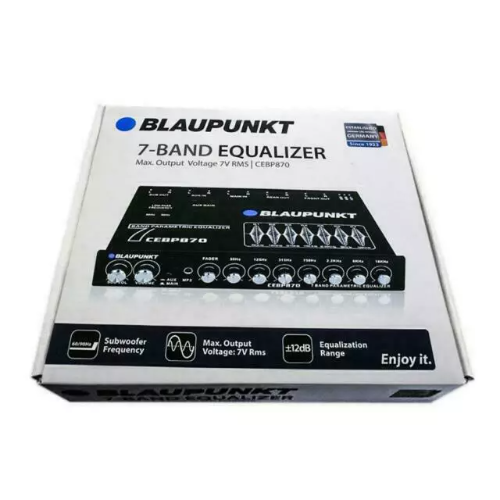 636ECUALIZADOR BLAUPUNKT CEBP870 7 BANDAS