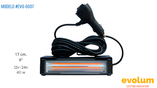 476BARRA LED EVO-6007 1 MODULO 16CM 40W 12v-24V