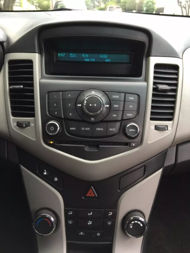 671FRENTE DE AGENCIA CHEVROLET CRUZ 10-12 1 Y 2 DIN