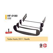 722FRENTE HF-0180 1 DIN Volkswagen Beetle todos Hasta 2011