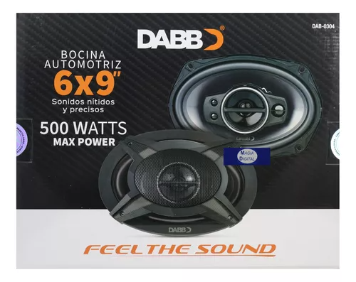 178BOCINAS DAB-0304 6X9" 500W