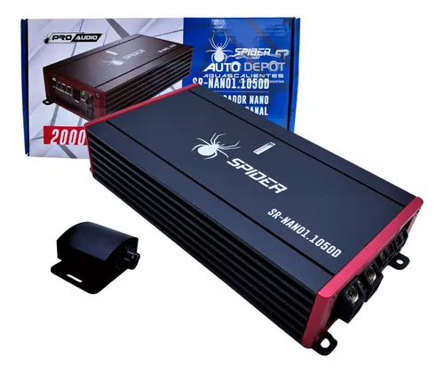 506AMPLIFICADOR SPIDER SR-NANO1.10500 2000W CLASE D 1 CANAL