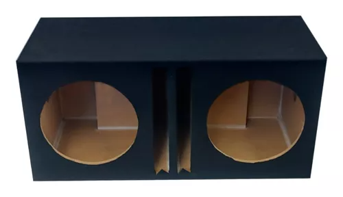 163CAJON DOBLE PARA WOOFER 12" MDF CON SALIDA DE AIRE