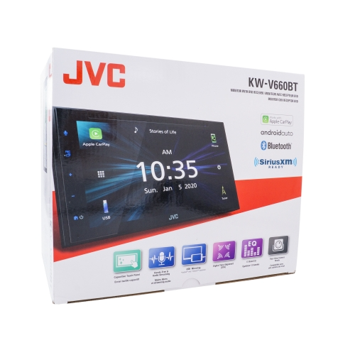 229PANTALLA JVC KW-V660BT 6.8 CARPLAY