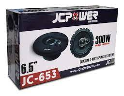 347BOCINAS COAXIAL JC-653 6.5" 300W 3 VIAS JC Power