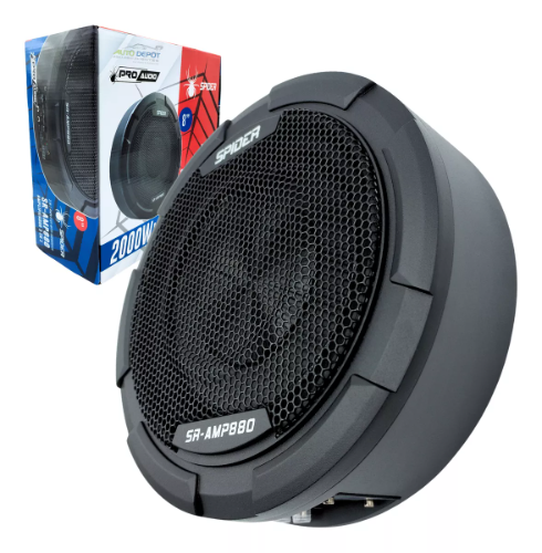 748AMPLIFICADOR 3 EN 1 SPIDER SR-AMP880 8" 2000W