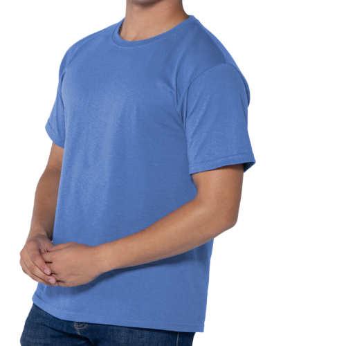 Playera peso completo cuello redondo manga corta unisex para joven