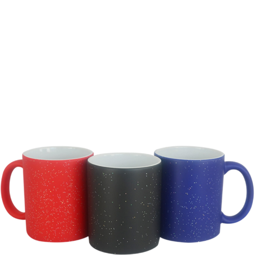 Taza mágica con glitter