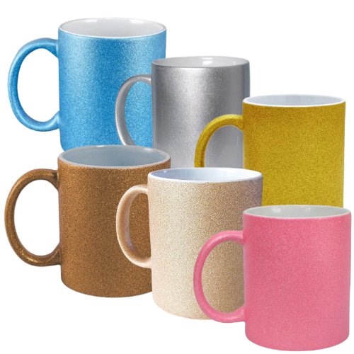 Taza glitter