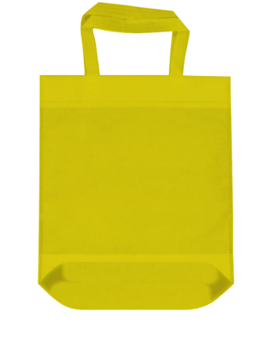 Bolsa ecológica con asa y fuelle interior