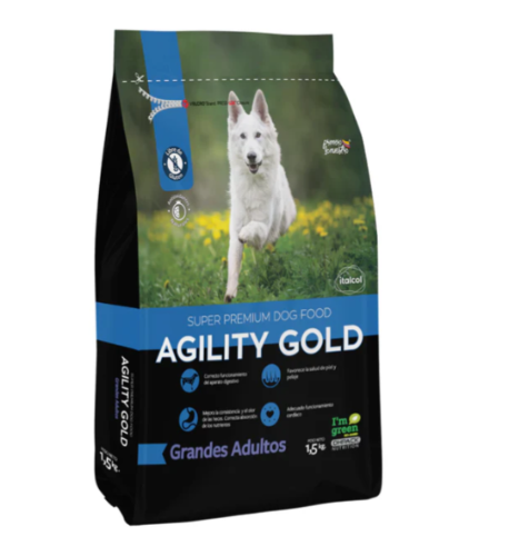 Agility gold grandes adultos x 3k