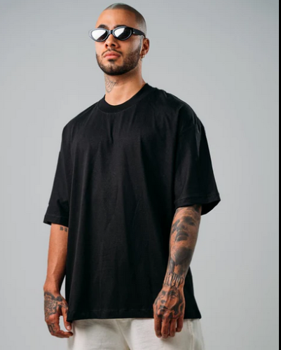 Camisa Negra Oversize talla M