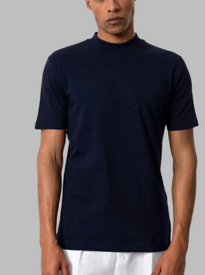 Camisa basica azul marino