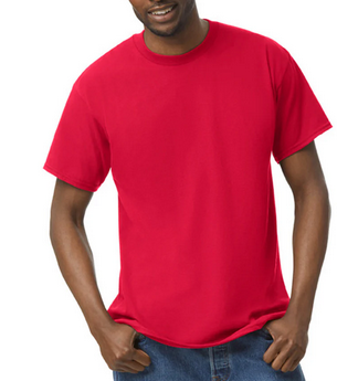 Camisa durazno roja