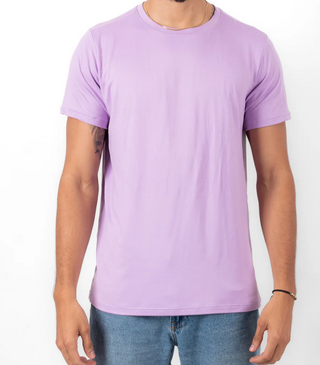 Camisa durazno morado lila