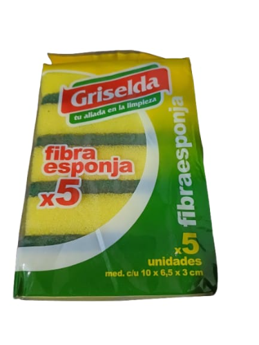 ESPONJA X5 UNIDADES Griselda