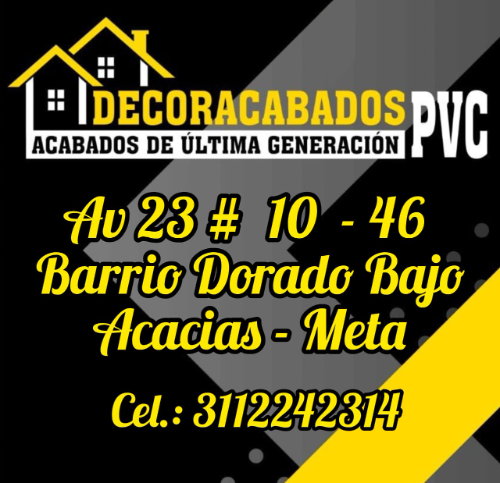 DECORACABADOS PVC
