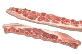 Costilla de cerdo cubos porteño