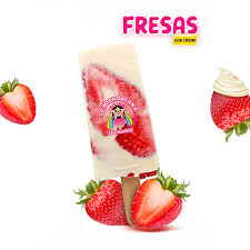 Paleta Fruta fresa