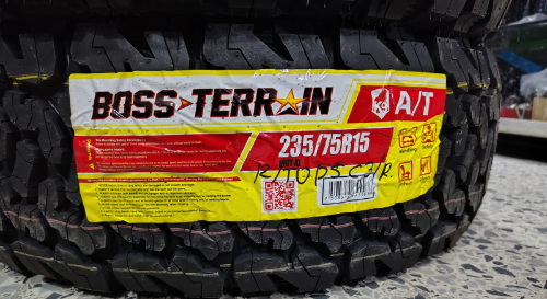 LLANTA 235/75/15 AT 109T XL K9 BOSS TRERRAIN