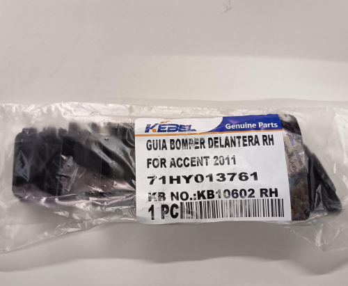 GUIA BOMPER DELANTERA DERECHA HYUNDAI I25 2012