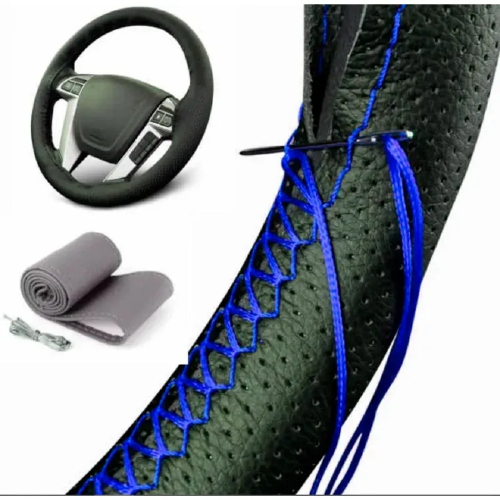 FORRO DE TIMON AUTO PARTES P060 BK-AZUL (M)