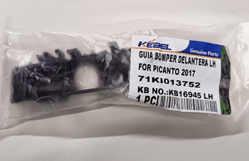 GUIA BOMPER DELANTERA IZQUIERDA KIA PICANTO ION ALL NEW 2017