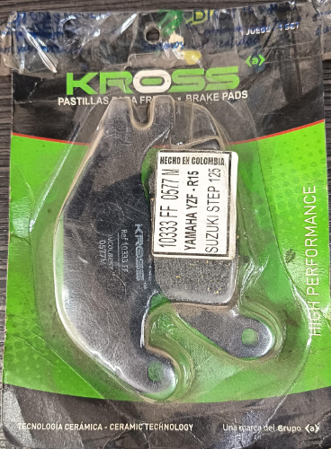 PASTILLAS DE FRENOS KROSS 10333 FF 0577 M