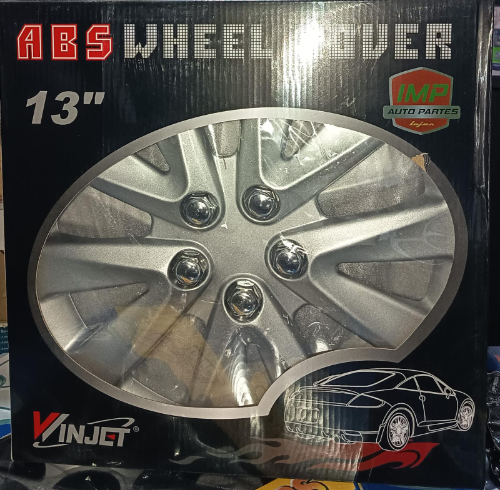 JUEGO DE COPAS IMPARLUJOS RIN 13 GRIS LACADO EN ABS WJ-5070-B-13