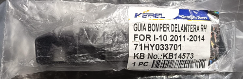 GUIA BOMPER DELANTERA PARA I10 2011-2014