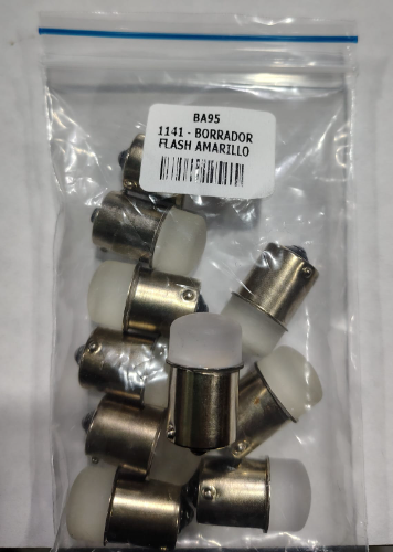 BOMBILLOS LED 1141 BORRADOR FLASH AMARILLO PAR