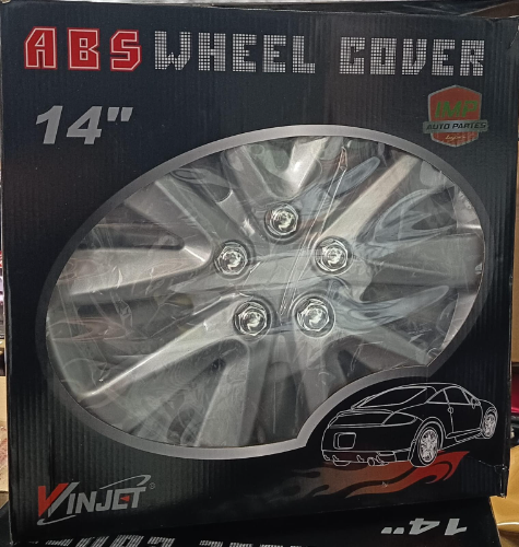 JUEGO DE COPAS IMPARLUJOS RIN 14 GRIS LACADO EN ABS WJ-5070-B-14