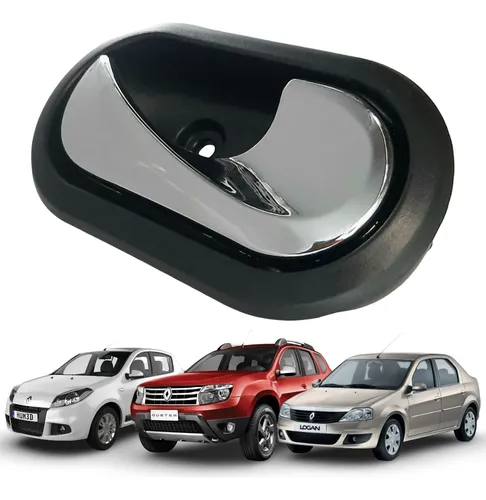 MANIJA INTERIOR DERECHA LOGAN SANDERO CROMADA