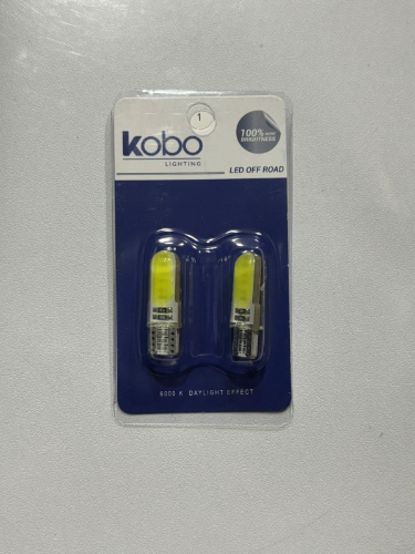 BOMBILLO LED T10 SILICA GEL 12 CAMBUS BLANCO LED12961GELBL