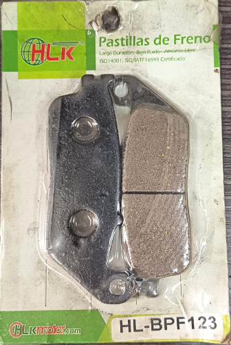 PASTILLAS DE FRENOS HLKMOTOR